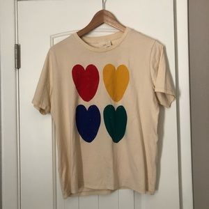 Sézane Heart T-Shirt